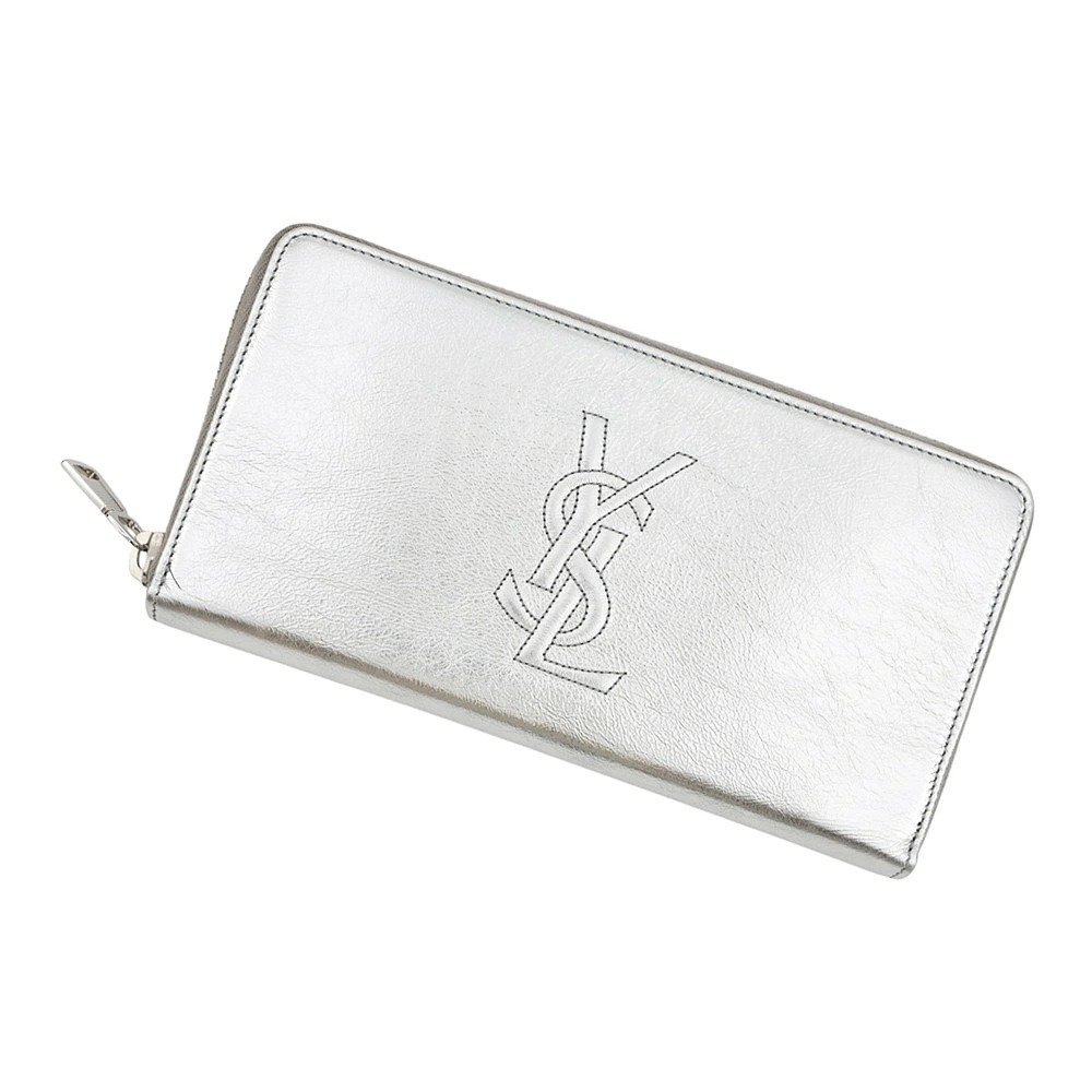 Saint Laurent Paris Long Wallet YSL Leather
